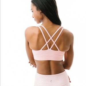 COPY - ZYIA Pink Leopard Unicorn Strappy Bra